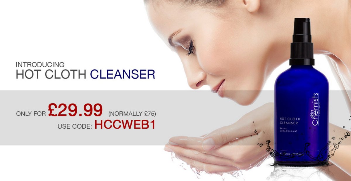 Feelin' Hot Hot Hot... for Hot Cloth Cleanser!! - skinChemists