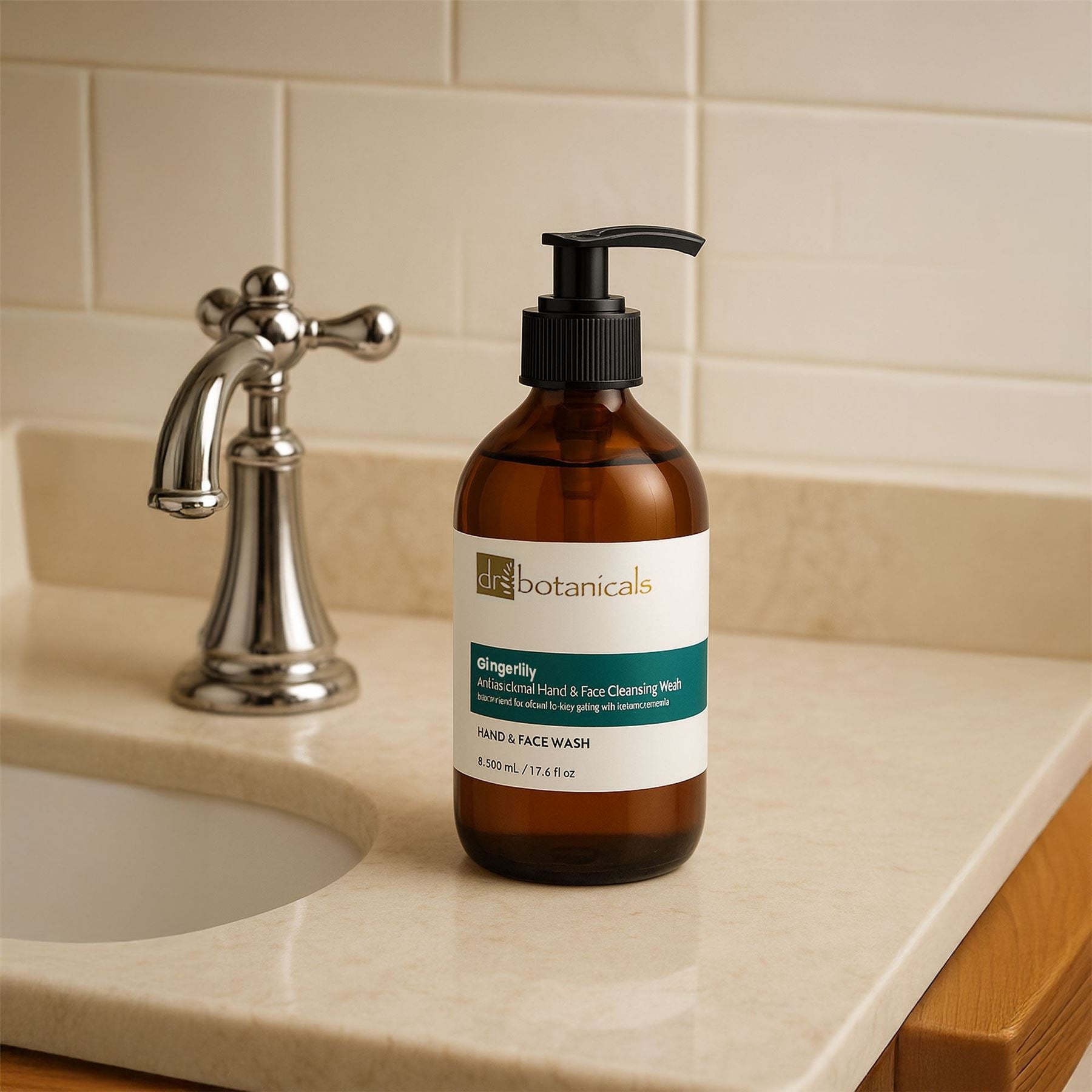 Dr Botanicals Gingerlily Hand & Face Cleansing Wash 500ml Twin Value Savings Pack - skinChemists