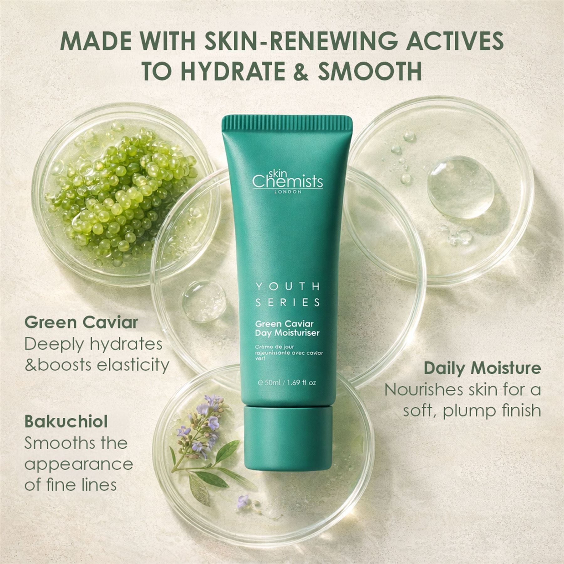 Hydratant de jour au caviar vert 30 ml