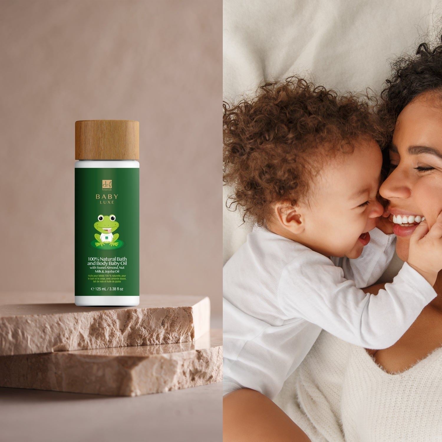 Dr Botanicals Baby Lux Jojoba Seed Oil Relaxing Baby Body Oil 125ml Twin Value Savings Pack - skinChemists