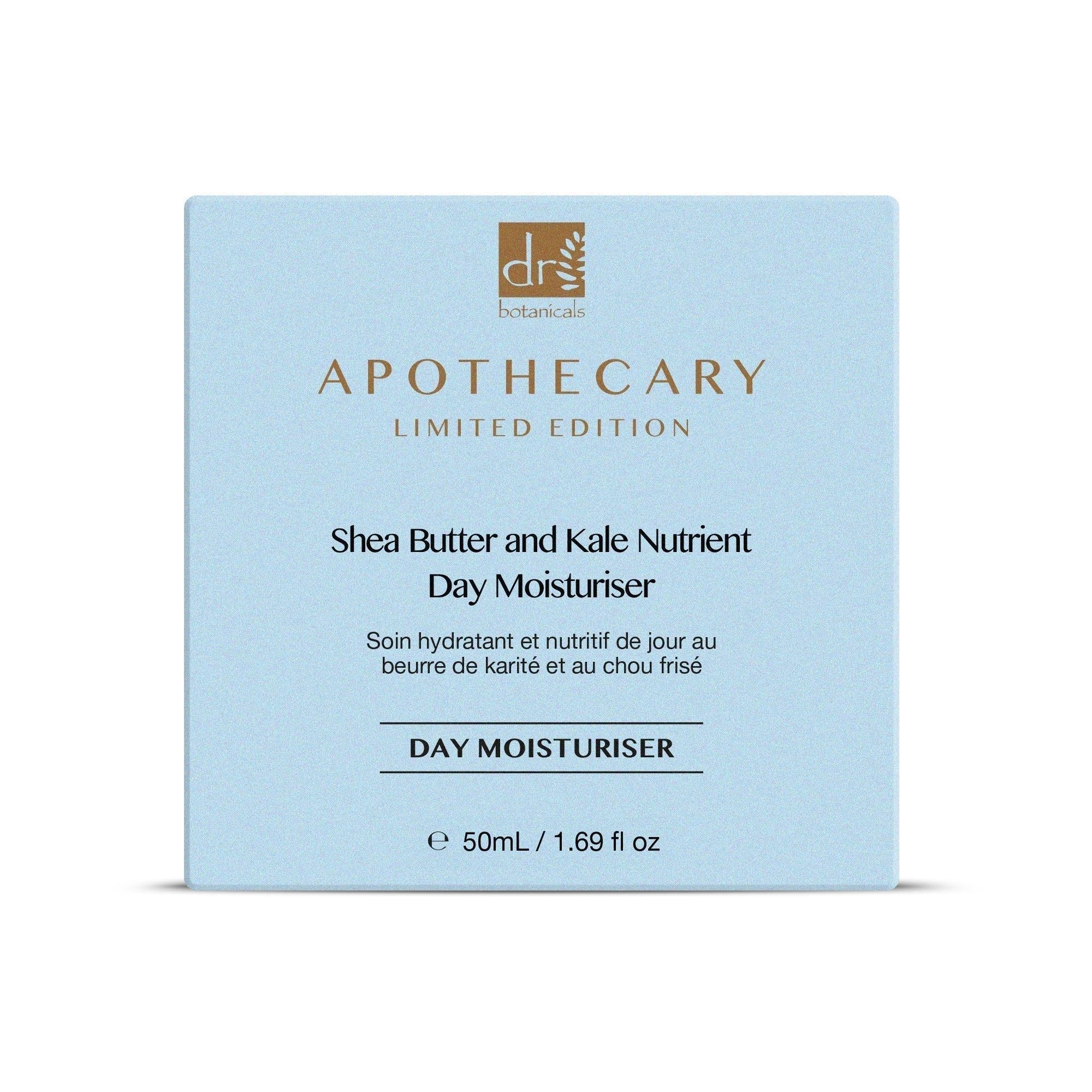 Dr Botanicals Shea Butter & Kale Nutrient Day Moisturiser 50ml Twin Value Savings Pack - skinChemists