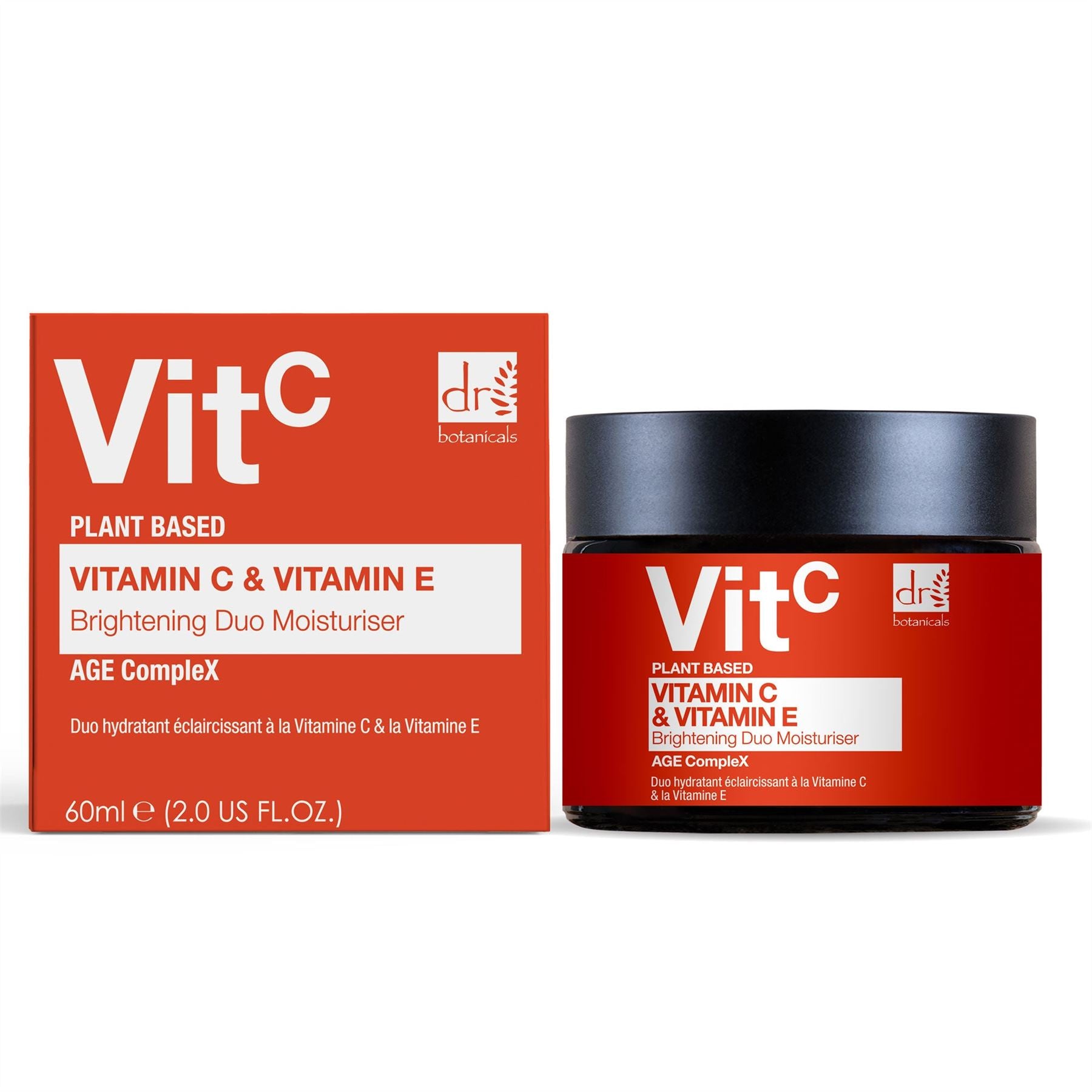 Vitamin C 1% & Vitamin E Brightening Duo Moisturiser 60ml - skinChemists