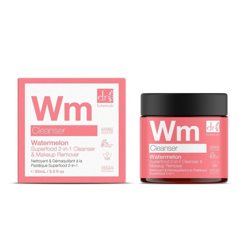 Watermelon Superfood 2-In-1 Cleanser & Makeup Remover 60ml - skinChemists