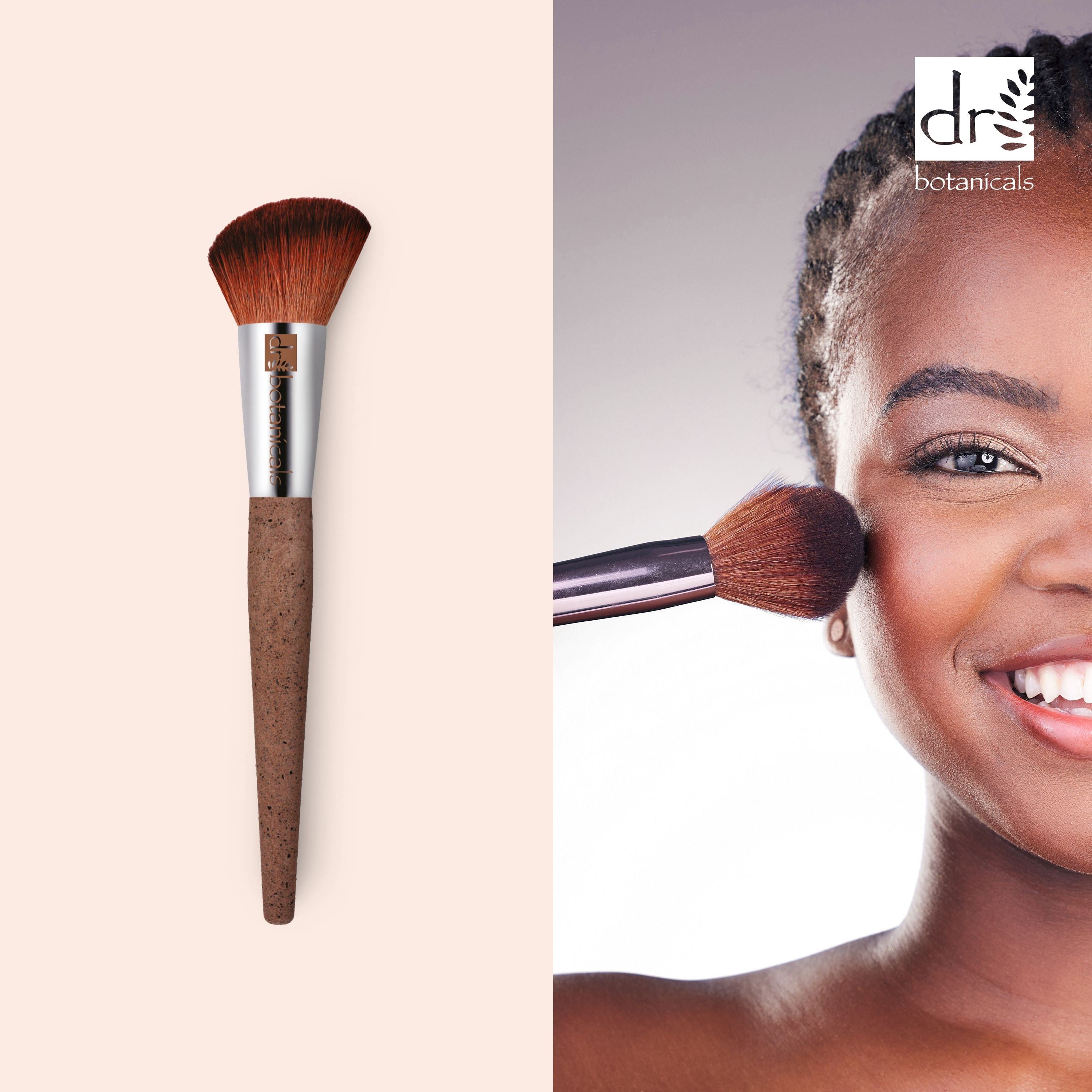 Dr Botanicals Coffee Ground Blush Brush Twin Value Savings Pack - skinChemists