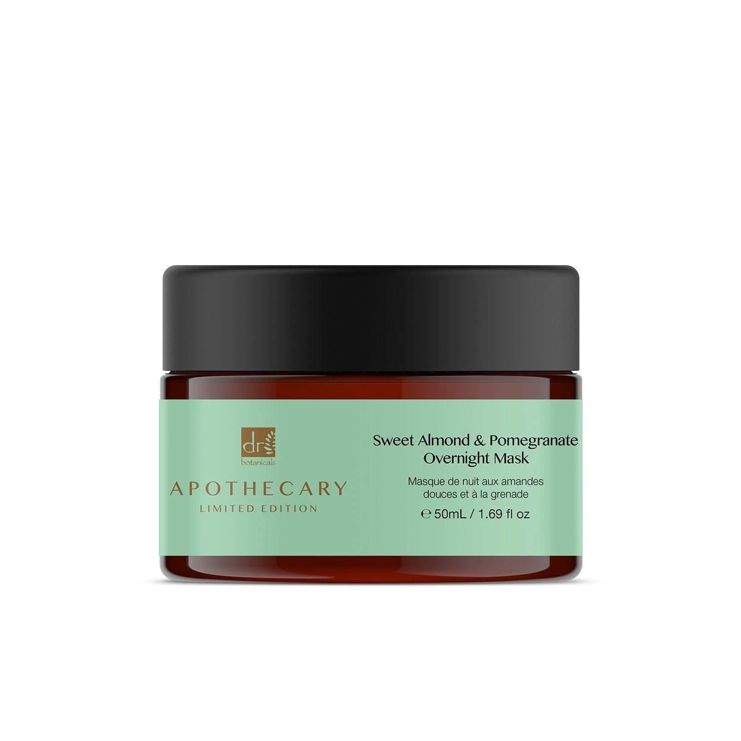 Dr Botanicals Sweet Almond & Pomegranate Overnight Mask 50ml Twin Value Savings Pack - skinChemists