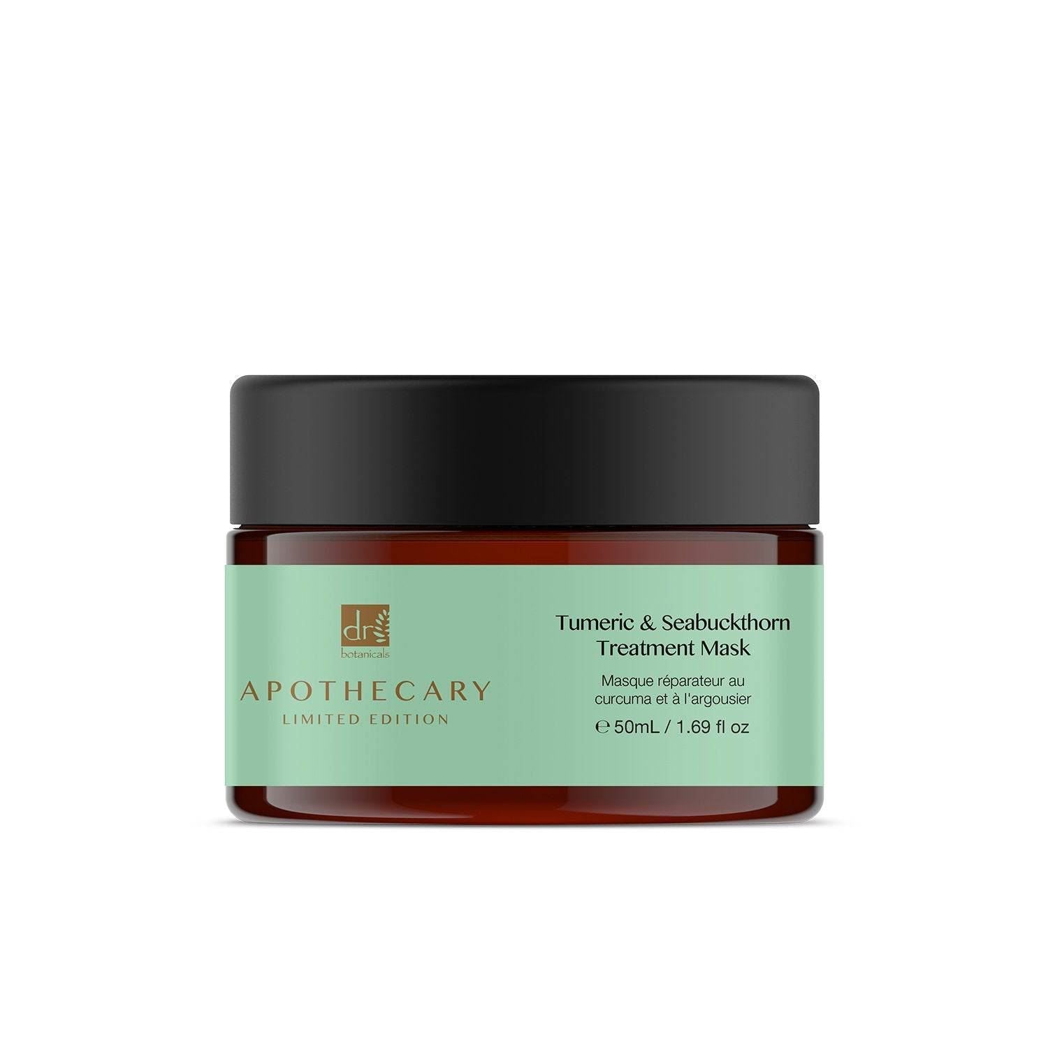 Dr Botanicals Tumeric & Seabuckthorn Treatment Mask 50ml Twin Value Savings Pack - skinChemists