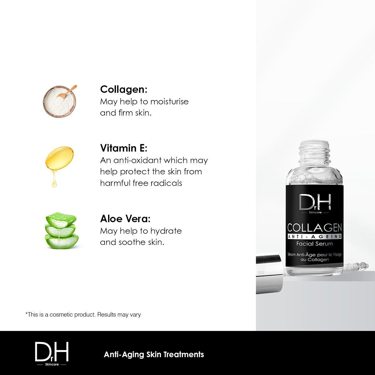 Anti-Ageing Collagen Facial Serum 30ml - skinChemists