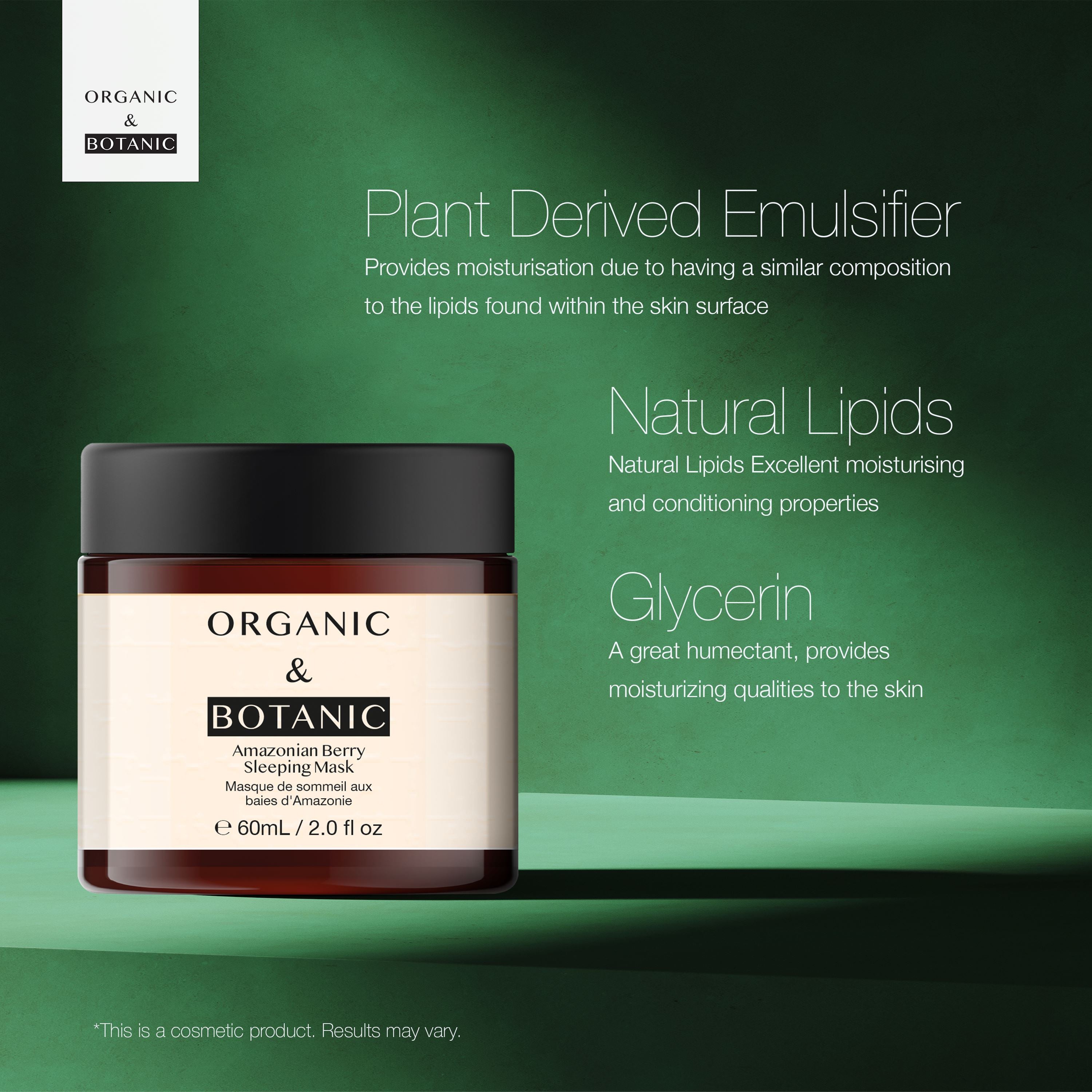 OB Amazonian Berry Serum and Sleeping Mask + Madagascan Coconut Day Cream and Eye Serum - skinChemists