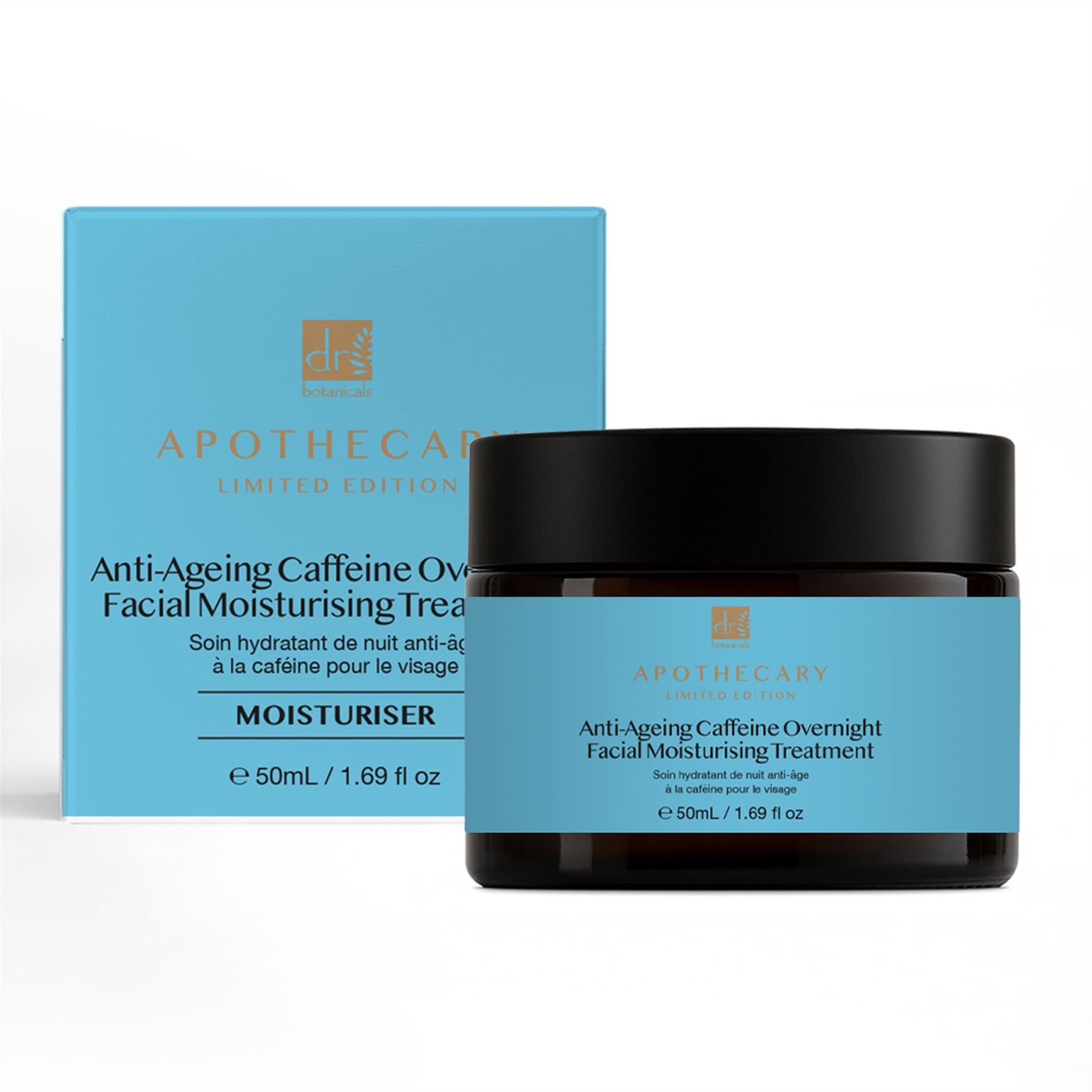 Anti-Ageing Caffeine Overnight Facial Moisturising Treatment 50ml - skinChemists