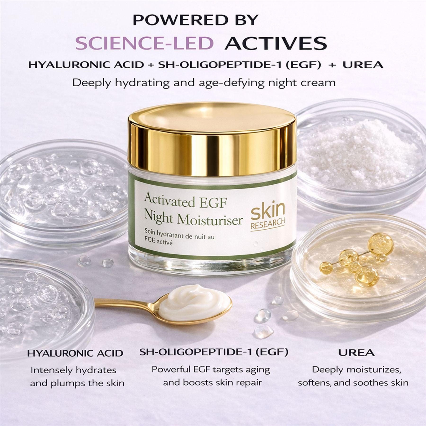Activated EGF Night Moisturiser 50ml - skinChemists
