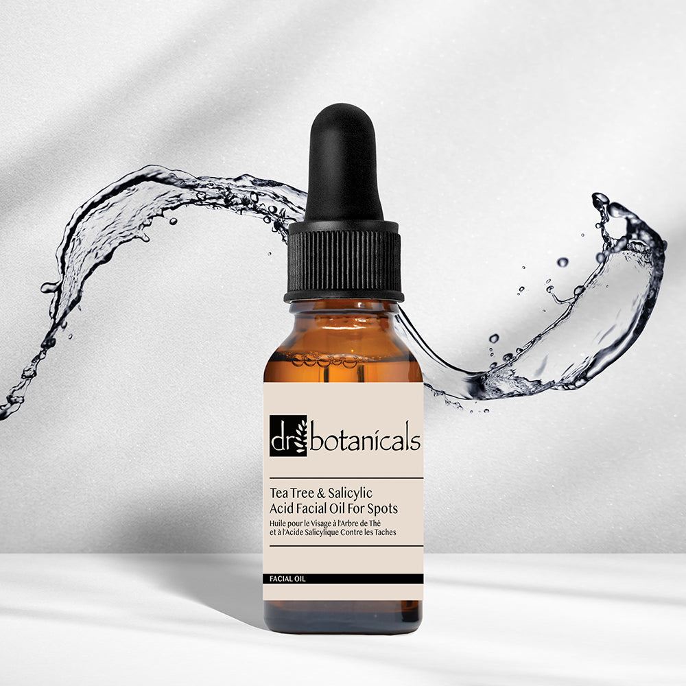Tea Tree Facial Scrub Tea Tree & Salicylic Acid Facial Oil For Spots Seaweed Face Moisturiser - skinChemists