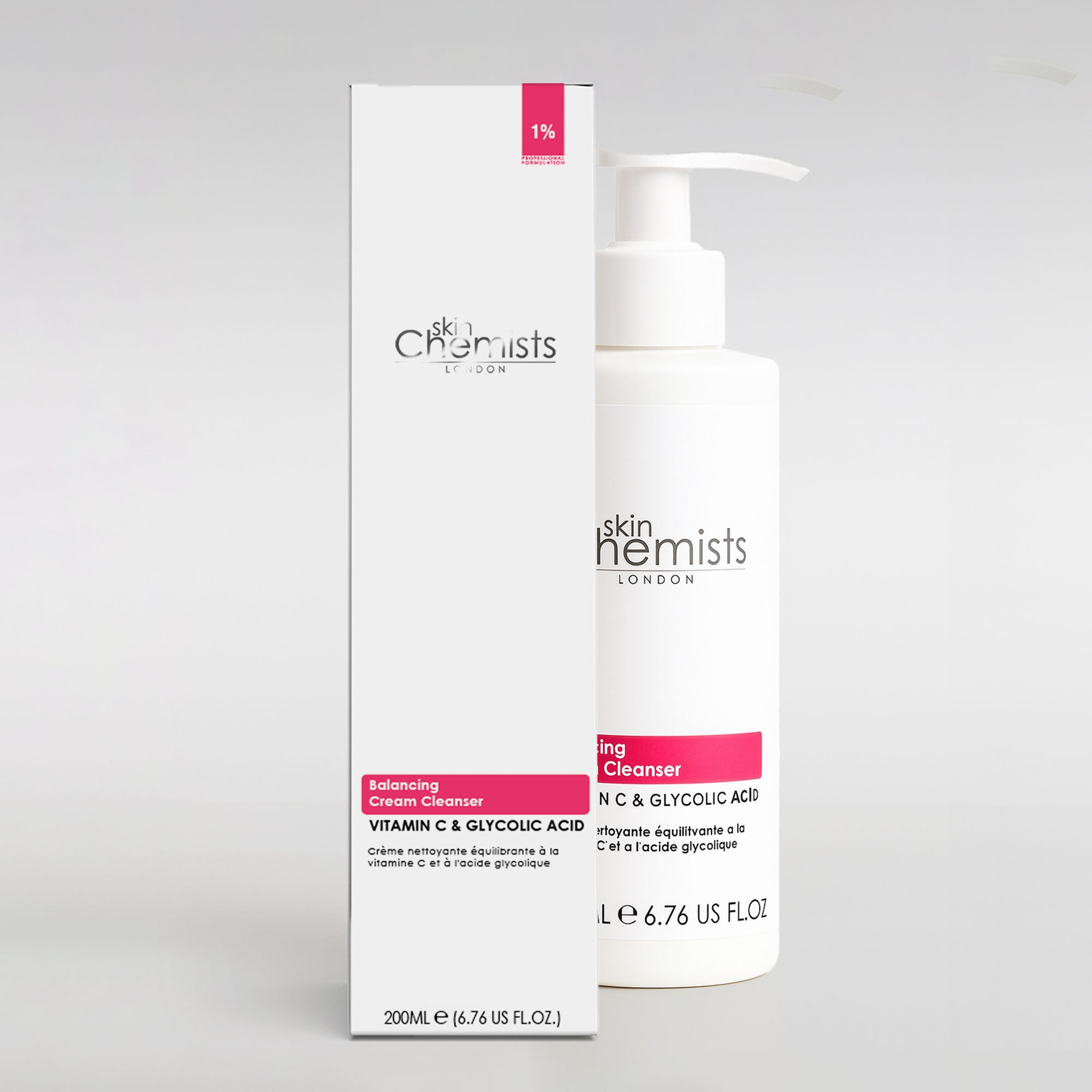 Balancing Vitamin C & Glycolic Acid Cream Cleanser 200ml - skinChemists