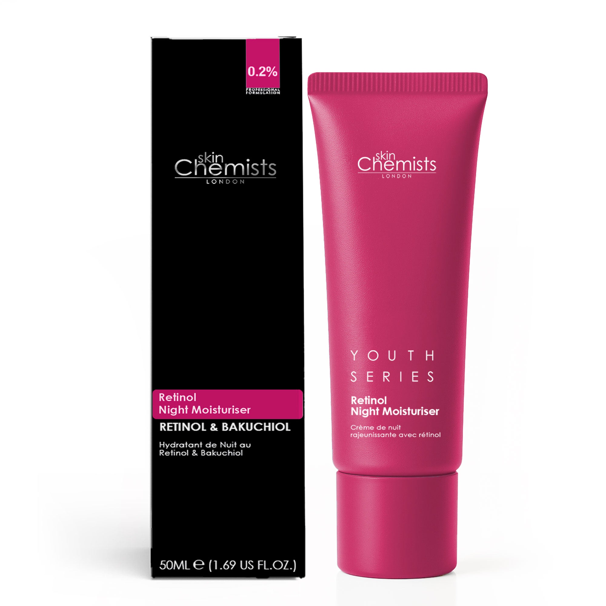 Retinol Bakuchiol Night Moisturiser 50ml