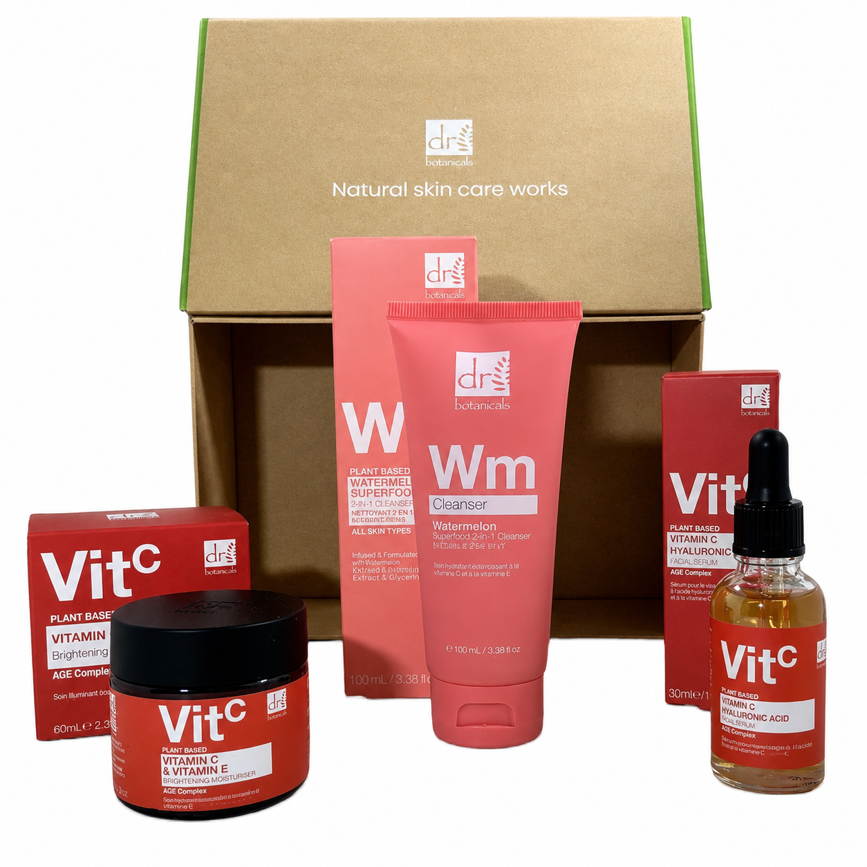 Coffret Cadeau Noël Soin Anti-Âge à la Vitamine C Dr Botanicals