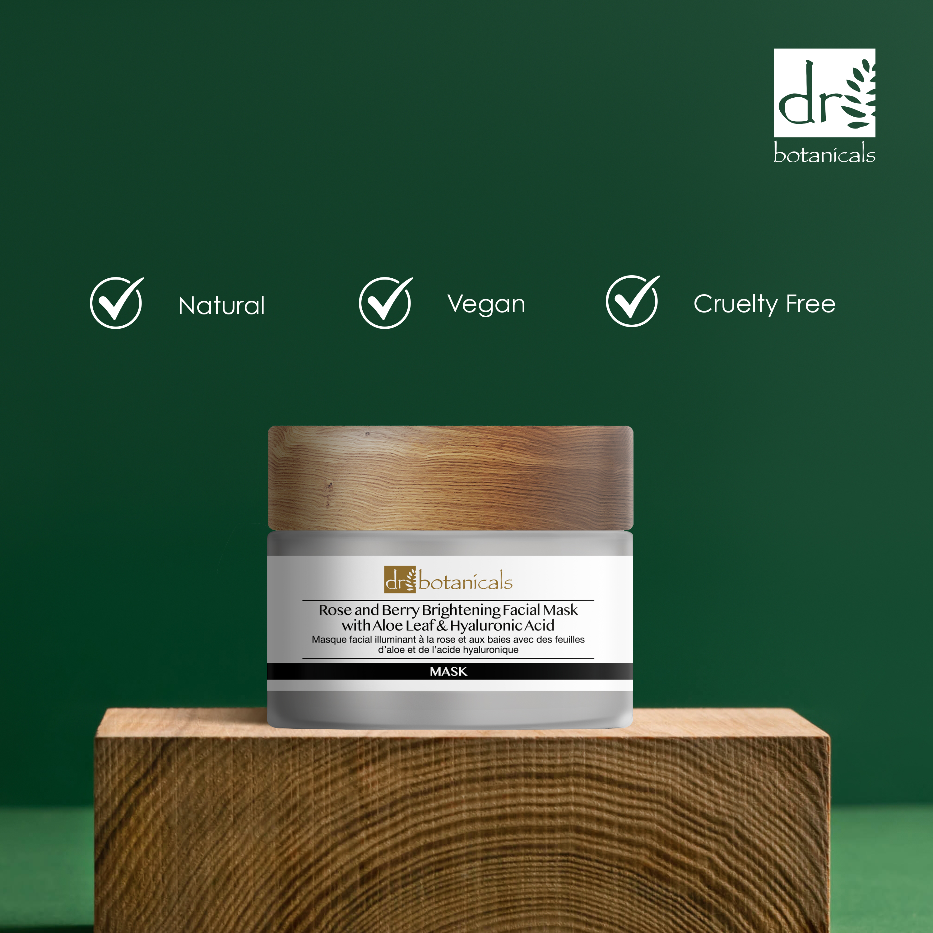 Rose & Berry Brightening Facial Mask 50ml - skinChemists