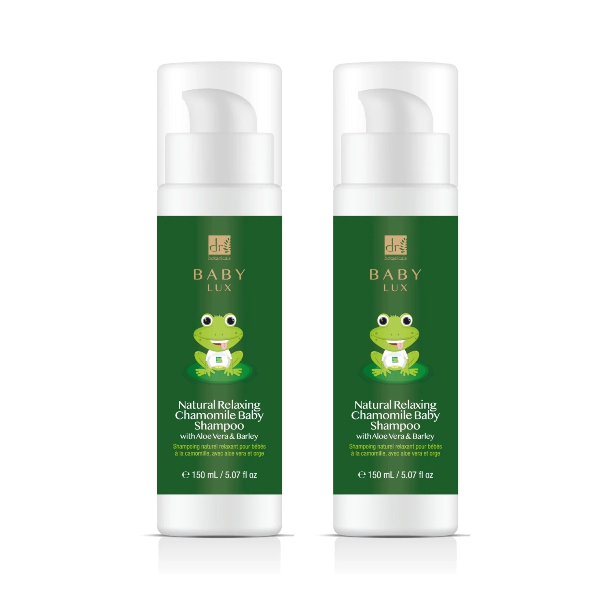 Dr Botanicals Baby Lux Natural Relaxing Chamomile Baby Shampoo 150ml Twin Value Savings Pack - skinChemists