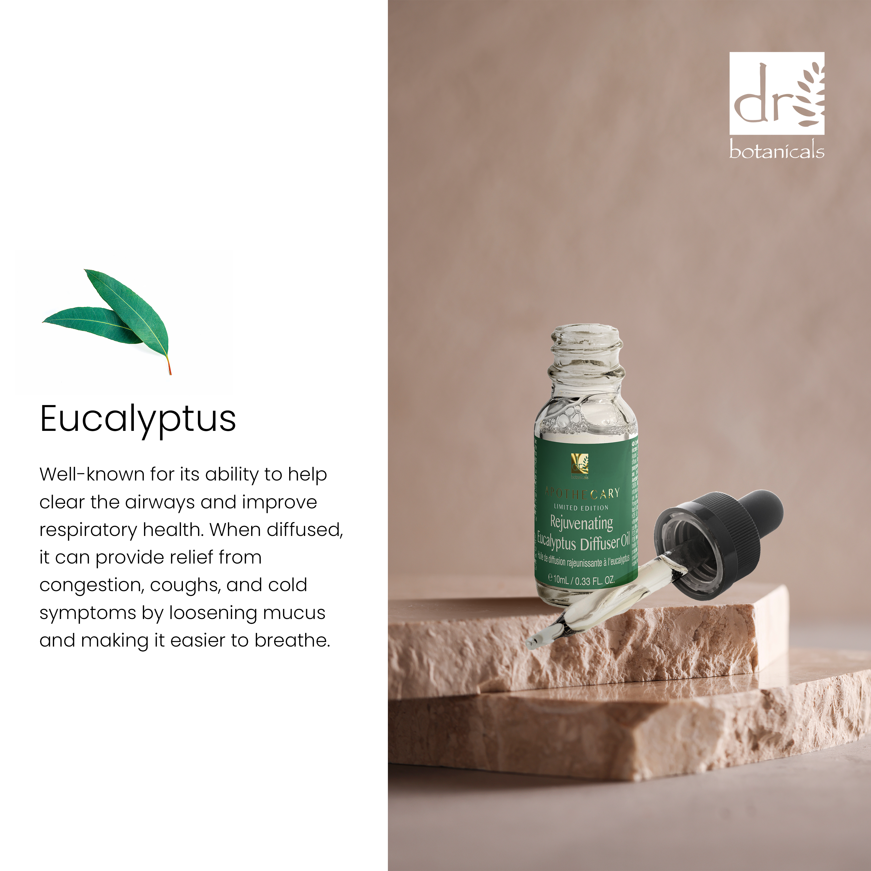 Dr Botanicals Premium 5 In 1 Aromatherapy Rejuvenating Eucalyptus Diffuser Kit - skinChemists