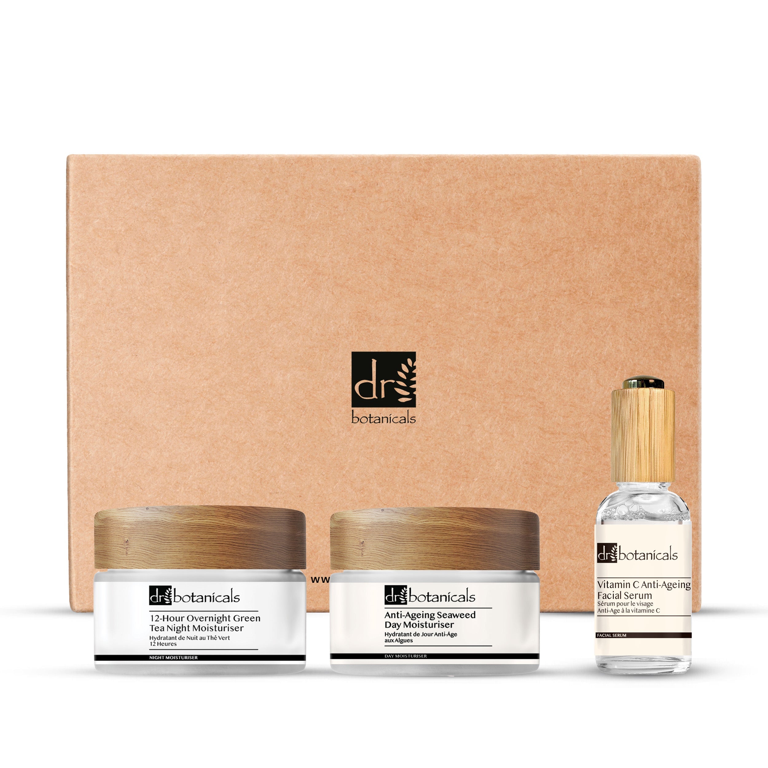 12-Hour Overnight Green Tea Night Moisturiser Seaweed Face Moisturiser Vitamin C Anti-Ageing Facial Serum - skinChemists