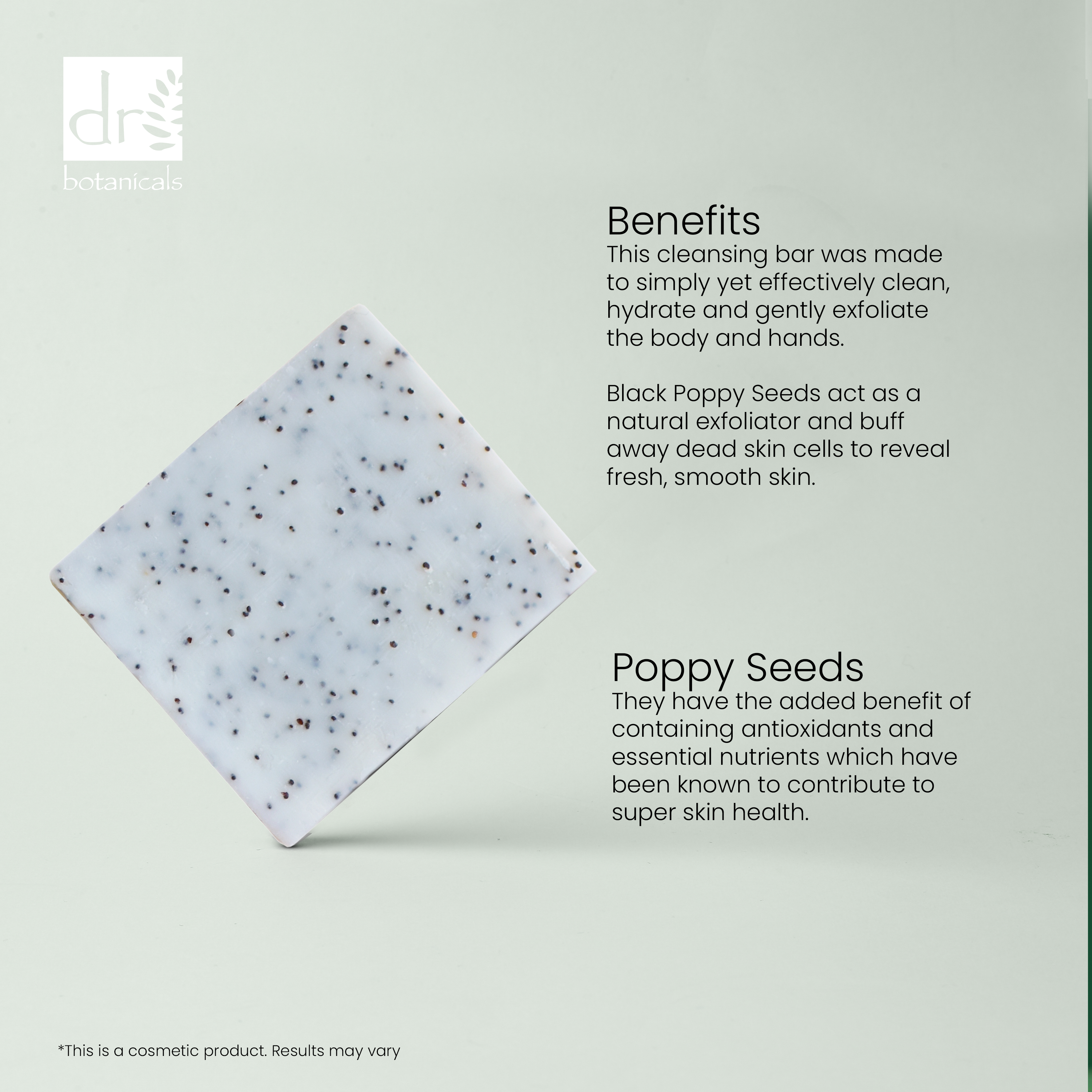 Strawberry & Poppy Seed Cleansing Bar 100g - skinChemists