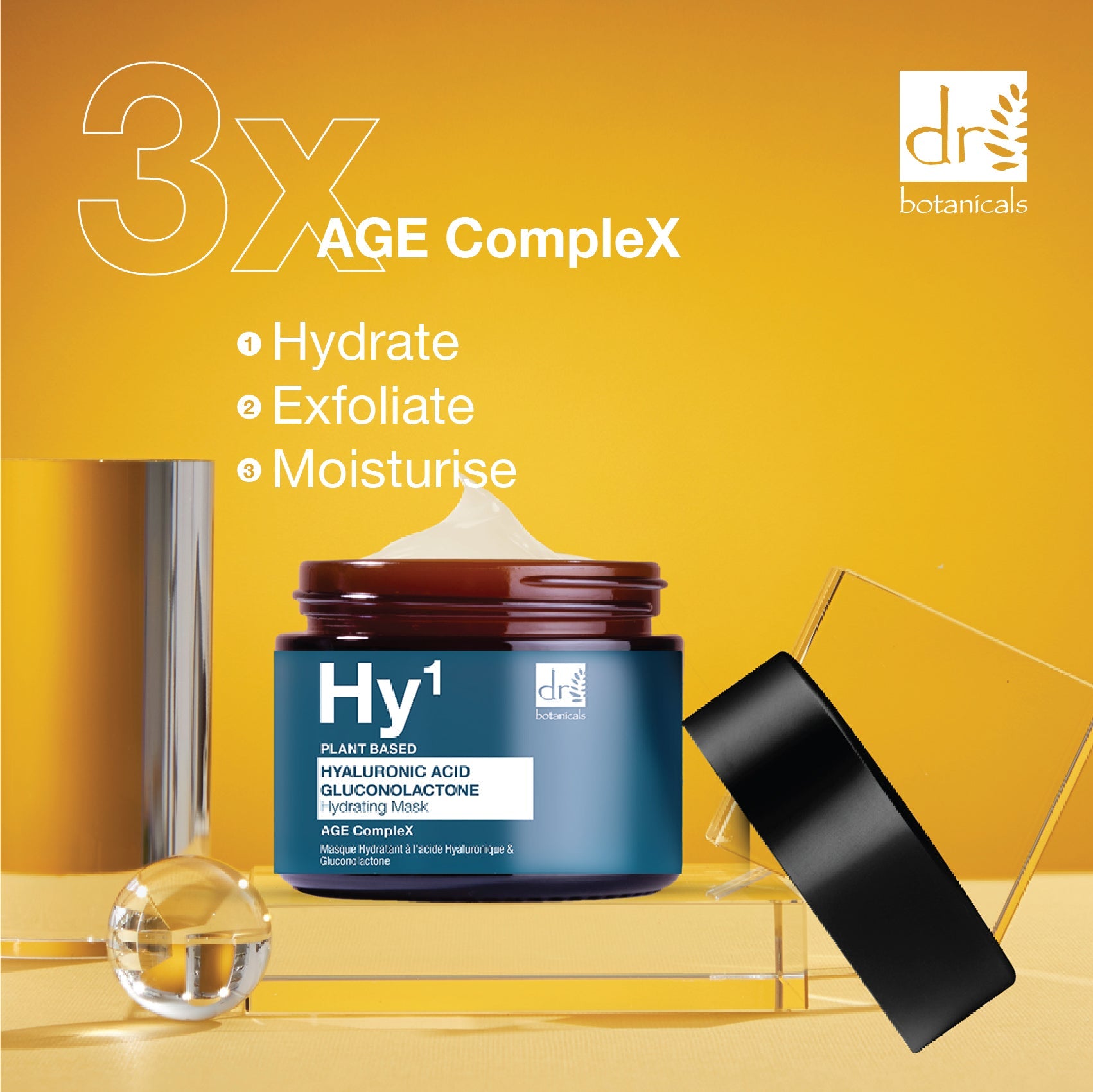 Dr Botanicals Anti-Ageing Hyaluronic Acid Skincare Gift Set - skinChemists