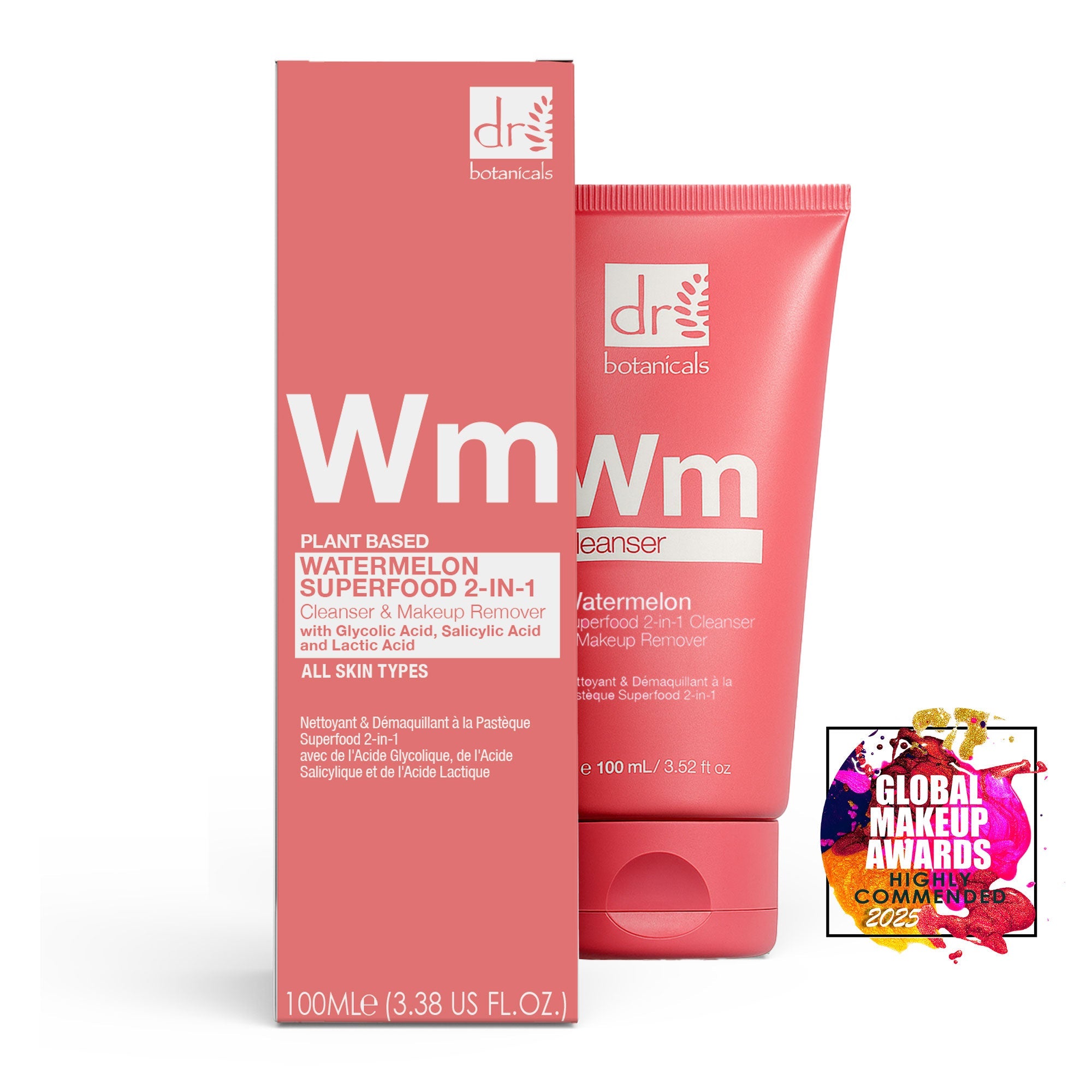 Watermelon Superfood 2-in-1 Cleanser & Makeup Remover 100ml - skinChemists