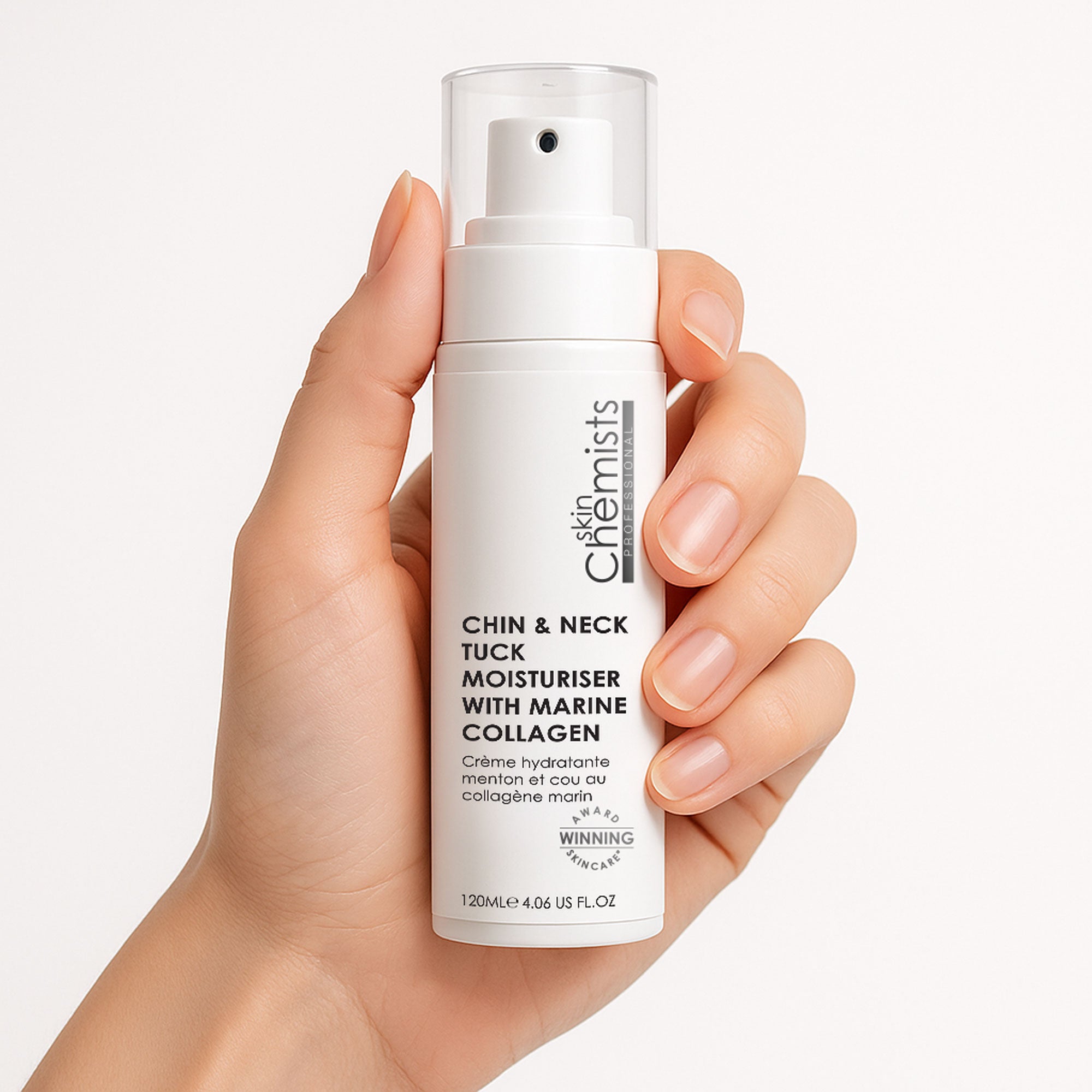 SC Chin & Neck Tuck Moisturiser with Marine Collagen 120ml - skinChemists