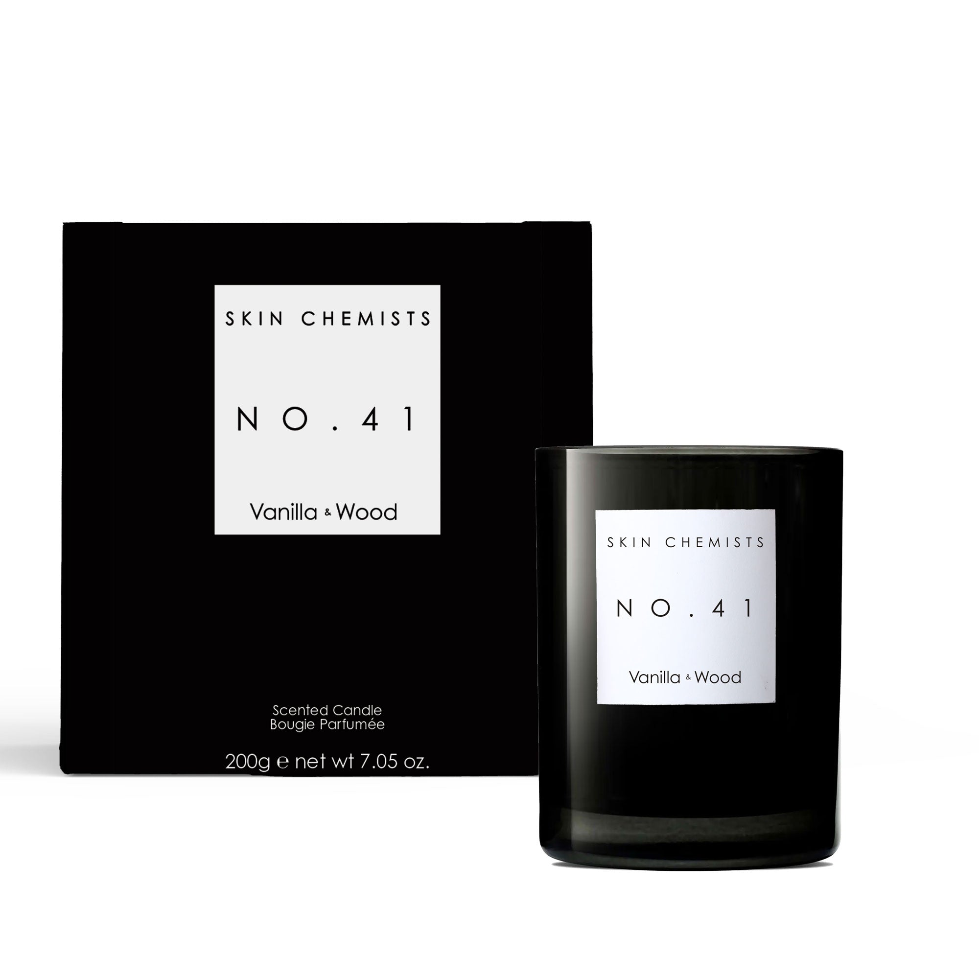 N0.41 Vanilla & Wood Candle 200g - skinChemists