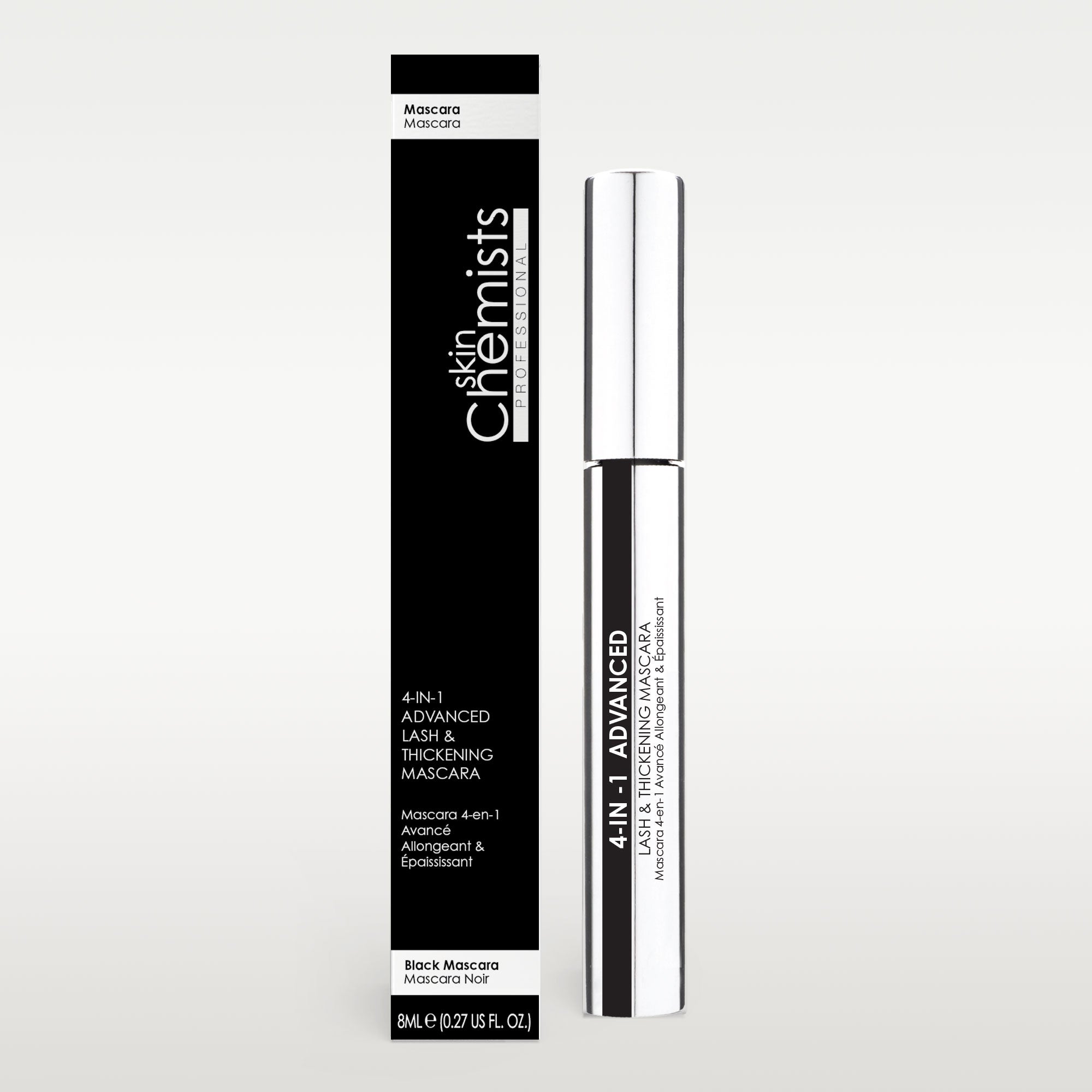 skinChemists Advanced 4-in-1 Lash & Thickening Mascara 8ml - skinChemists