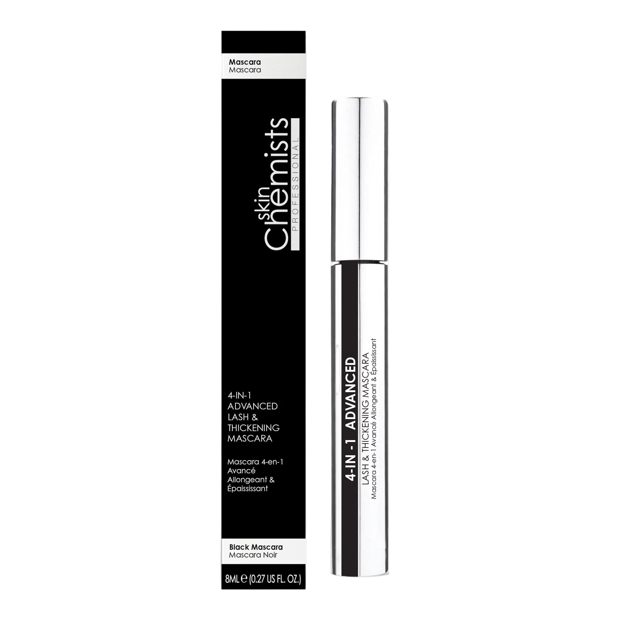 skinChemists Advanced 4-in-1 Lash & Thickening Mascara 8ml - skinChemists