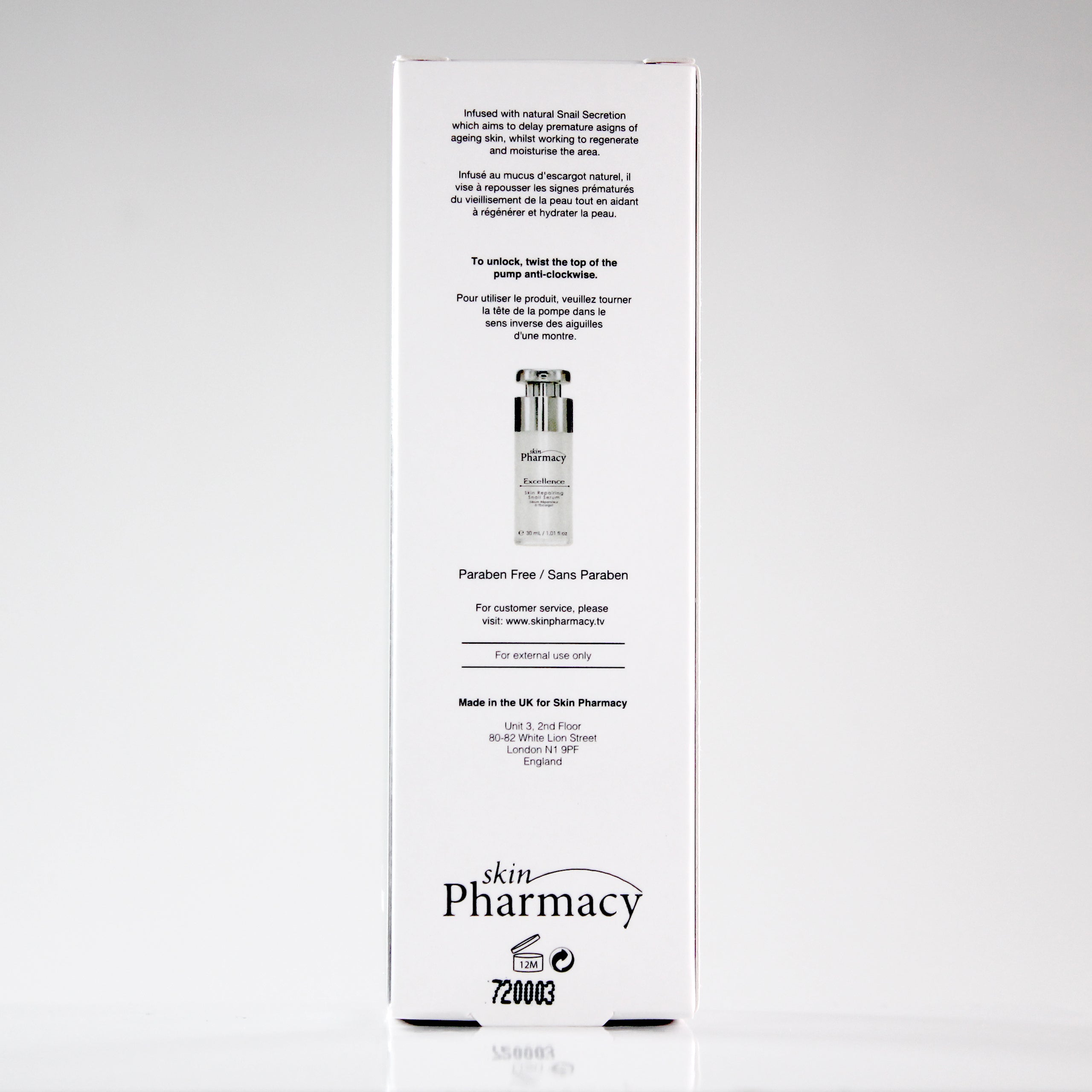 Excellence Skin Repairing Snail Serum 30ml - skinChemists