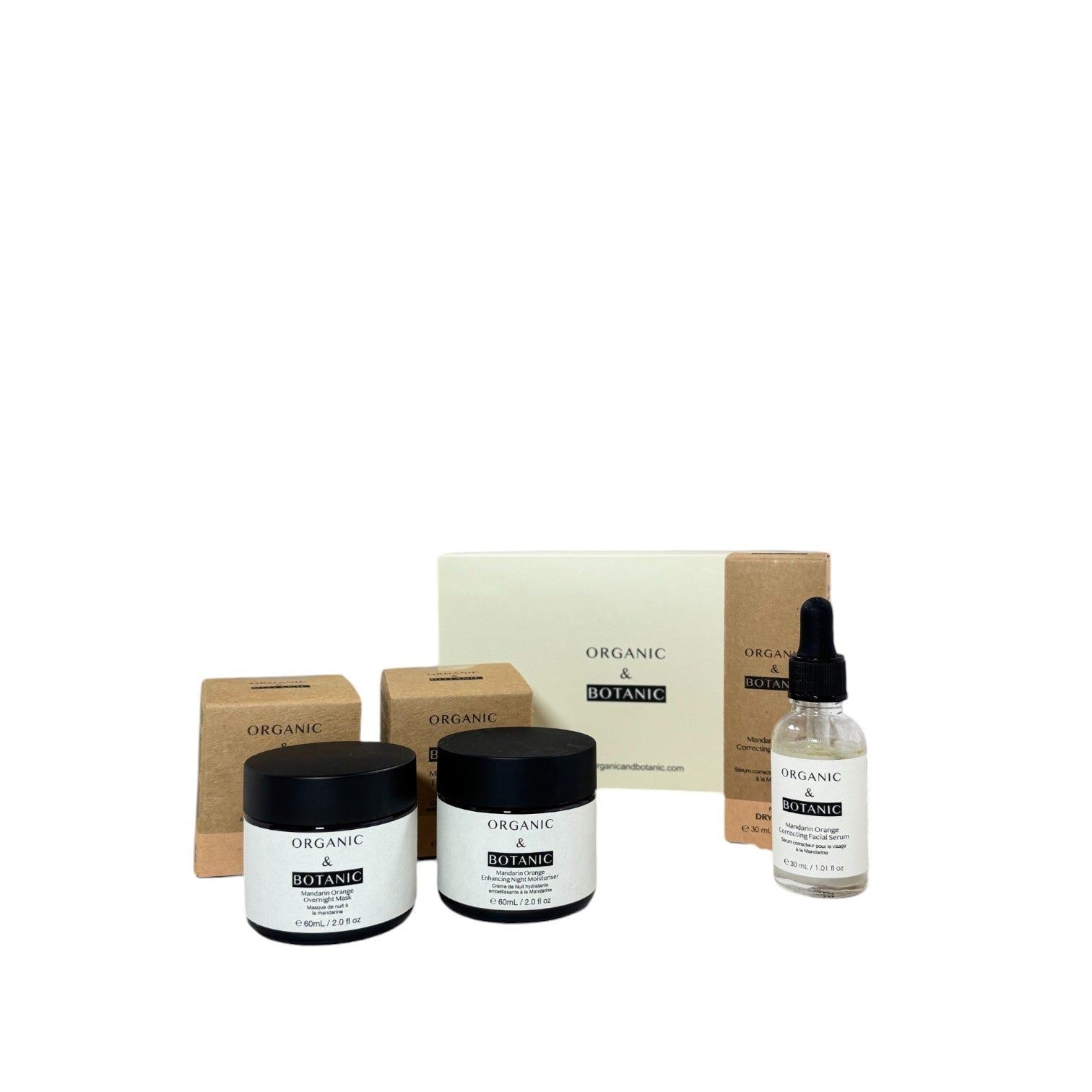 Organic & Botanic Mandarin Orange Anti-Ageing Skincare Christmas Gift Set - skinChemists