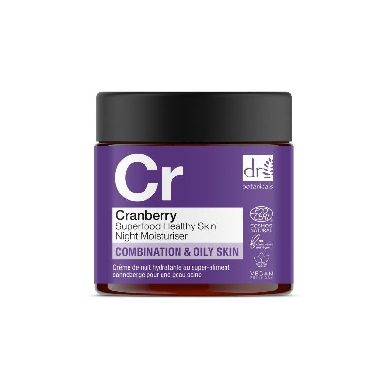 Cranberry Superfood Healthy Skin Night Moisturiser 60ml - skinChemists