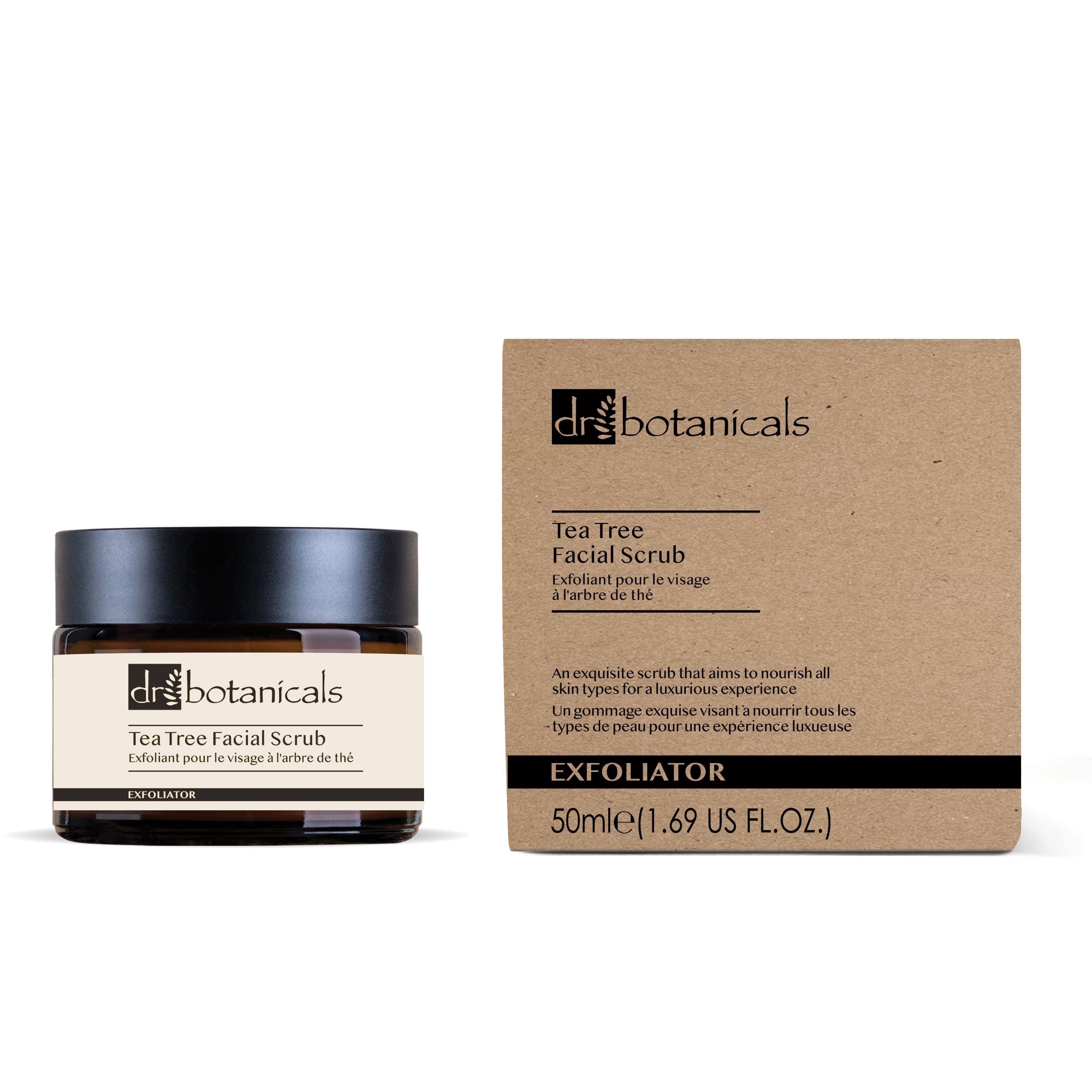 Tea Tree Facial Scrub Tea Tree & Salicylic Acid Facial Oil For Spots Seaweed Face Moisturiser - skinChemists