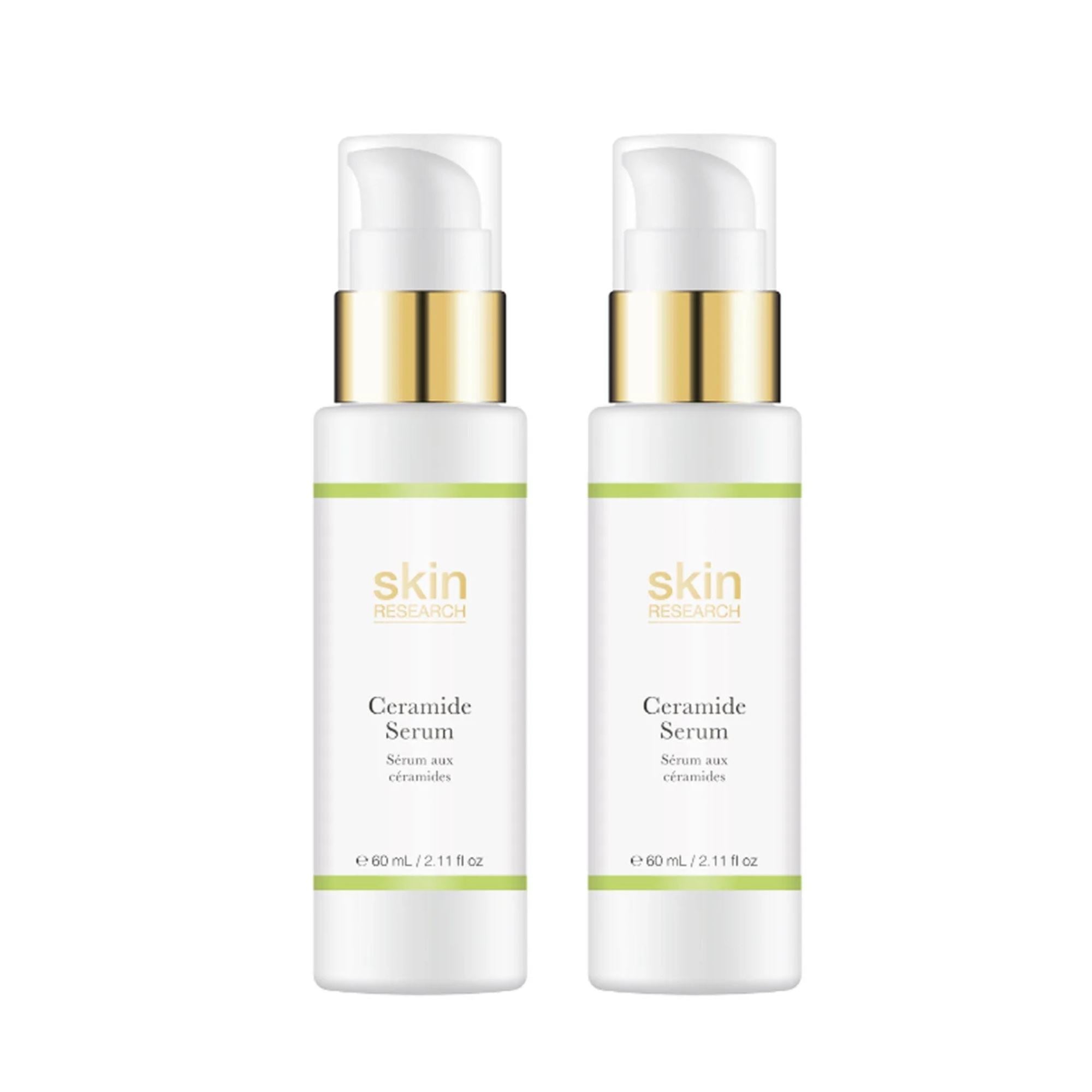 Skin Research Ceramide Serum 60ml Twin Value Savings Pack - skinChemists
