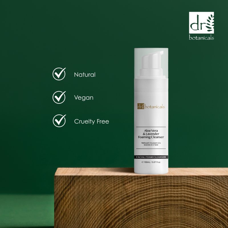 Aloe Vera & Lavender Facial Foaming Cleanser 150ml - skinChemists