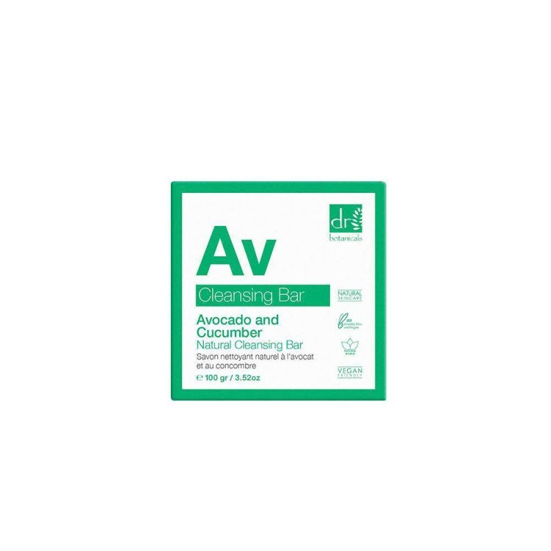 Avocado And Cucumber Natural Cleansing Bar 100g - skinChemists
