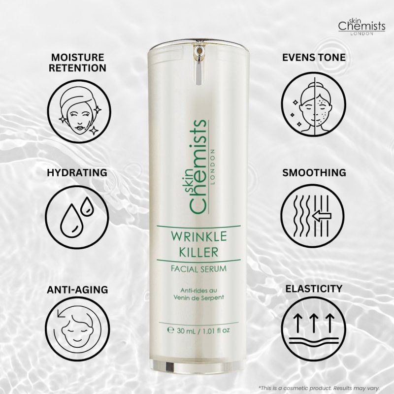 Wrinkle Killer 4% Syn-Ake Facial Serum 30ml - skinChemists