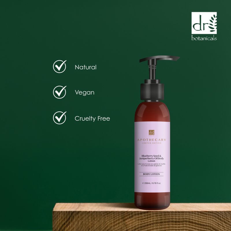 Blueberry Seed & Juniperberry Oil Body Lotion 200ml - skinChemists