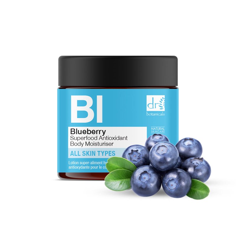 Blueberry Superfood Antioxidant Body Moisturiser 60ml - skinChemists