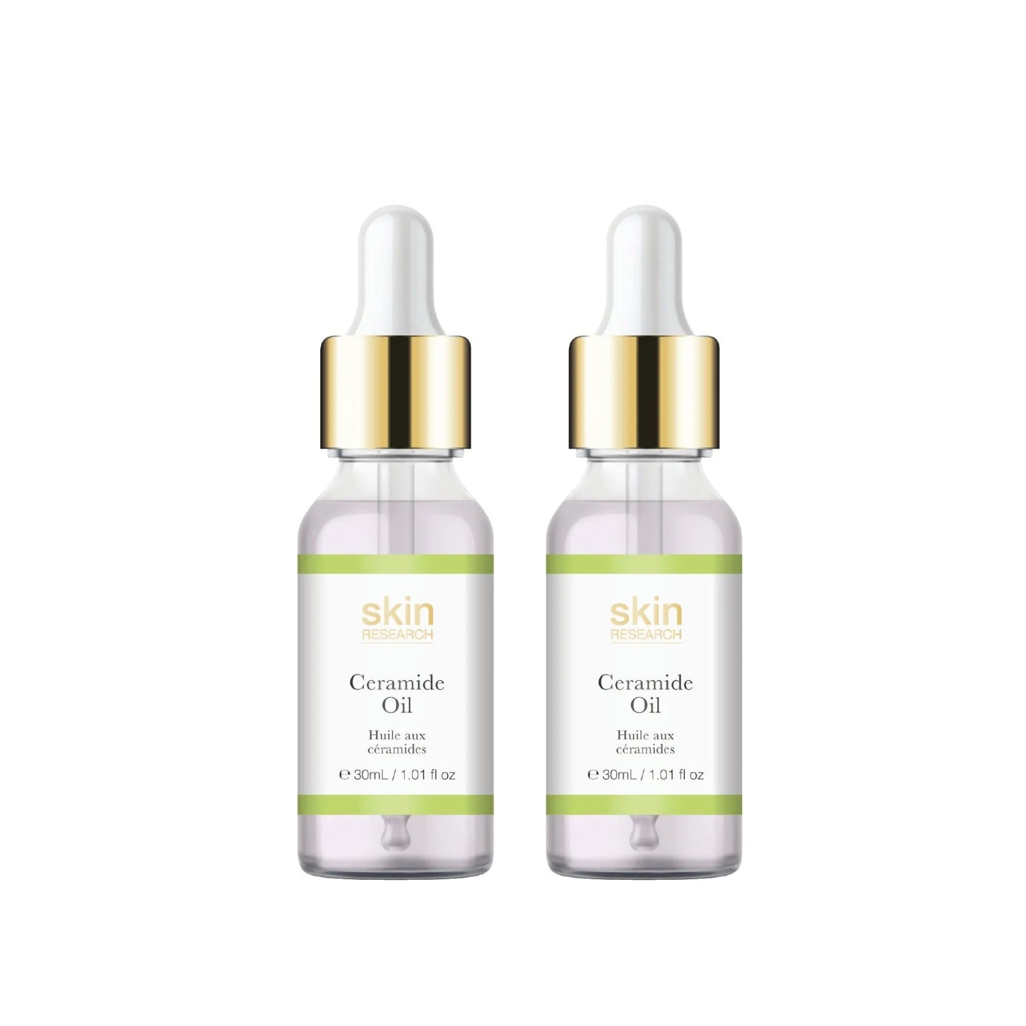 Skin Research Ceramide Oil 30ml Twin Value Savings Pack - skinChemists