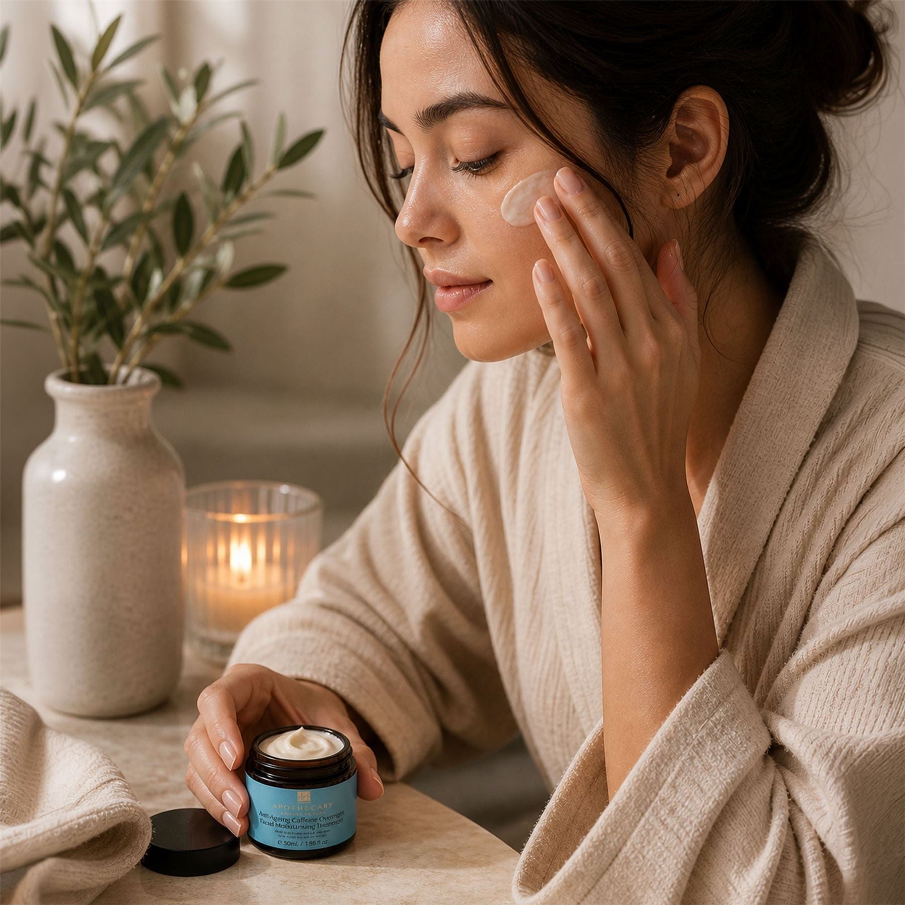 Anti-Ageing Caffeine Overnight Facial Moisturising Treatment 50ml - skinChemists