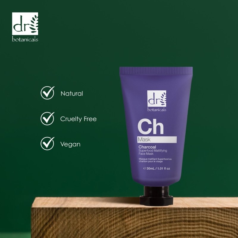 Charcoal Superfood Mattifying Face Mask - skinChemists
