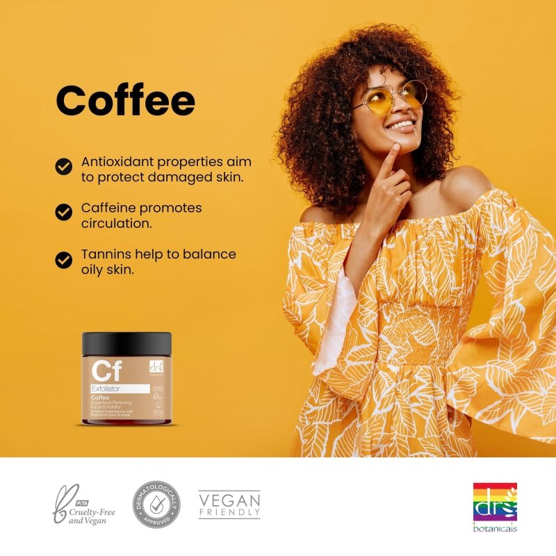 Coffee Superfood Renewing Facial Exfoliator 60ml - skinChemists
