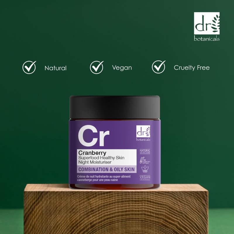 Cranberry Night Moisturiser 60ml - skinChemists