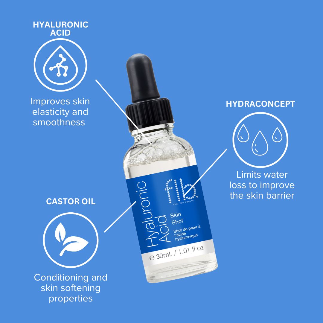 Feel Like Beauty Hyaluronic Acid Skin Shot 30ml Twin Value Savings Pack
