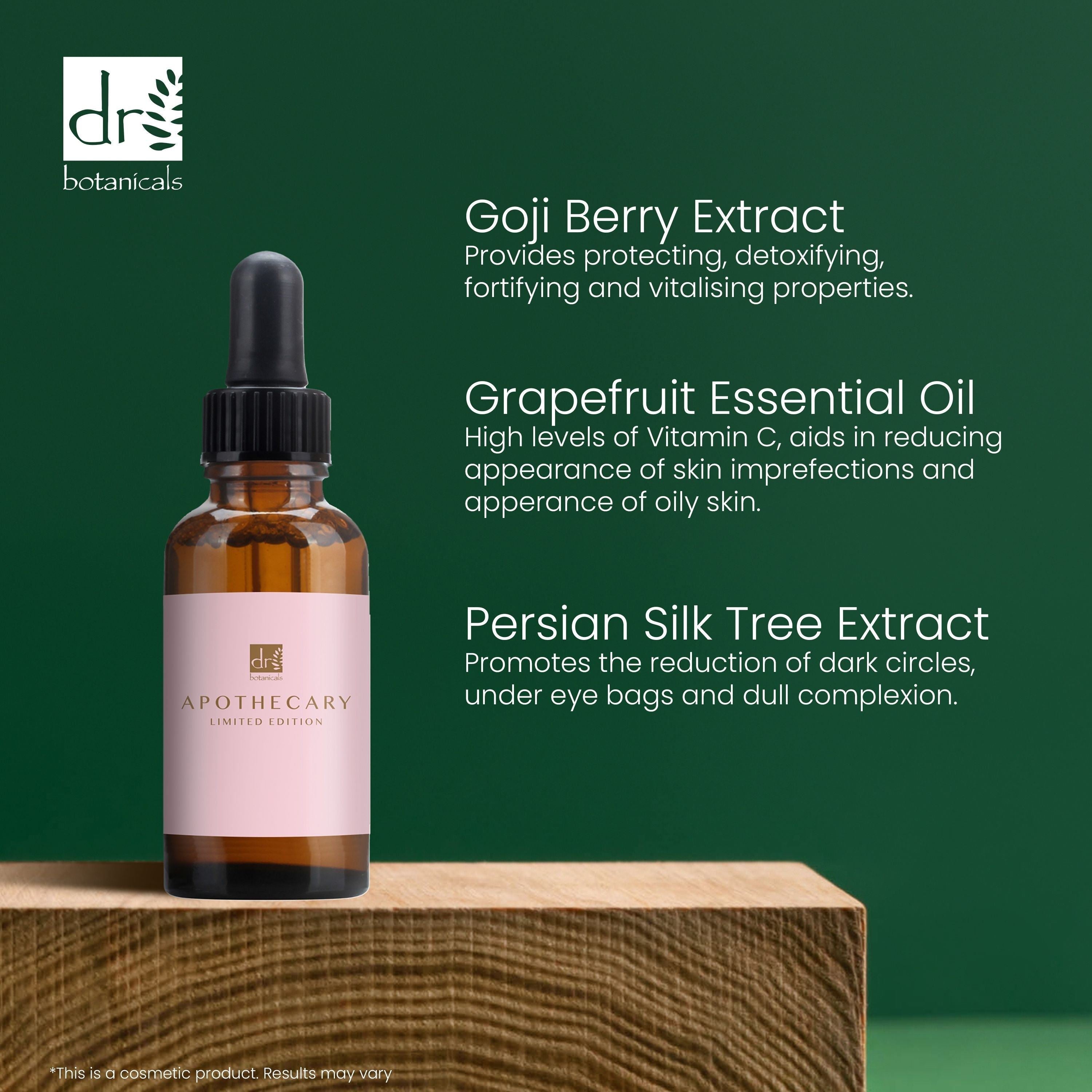 Dr Botanicals Goji Radiance Effect Serum 30ml Twin Value Savings Pack - skinChemists