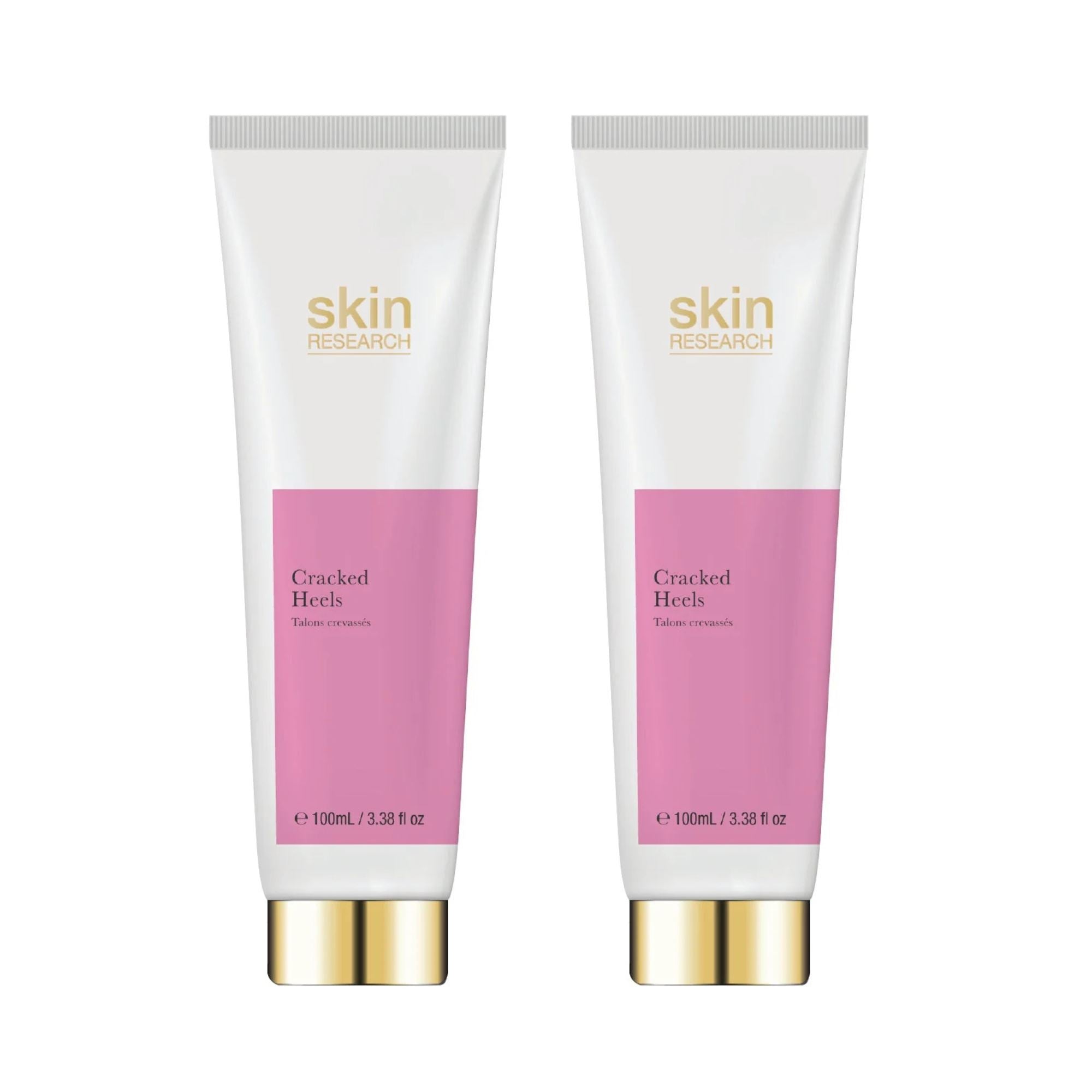Skin Research Cracked Heels 100ml Twin Value Savings Pack - skinChemists
