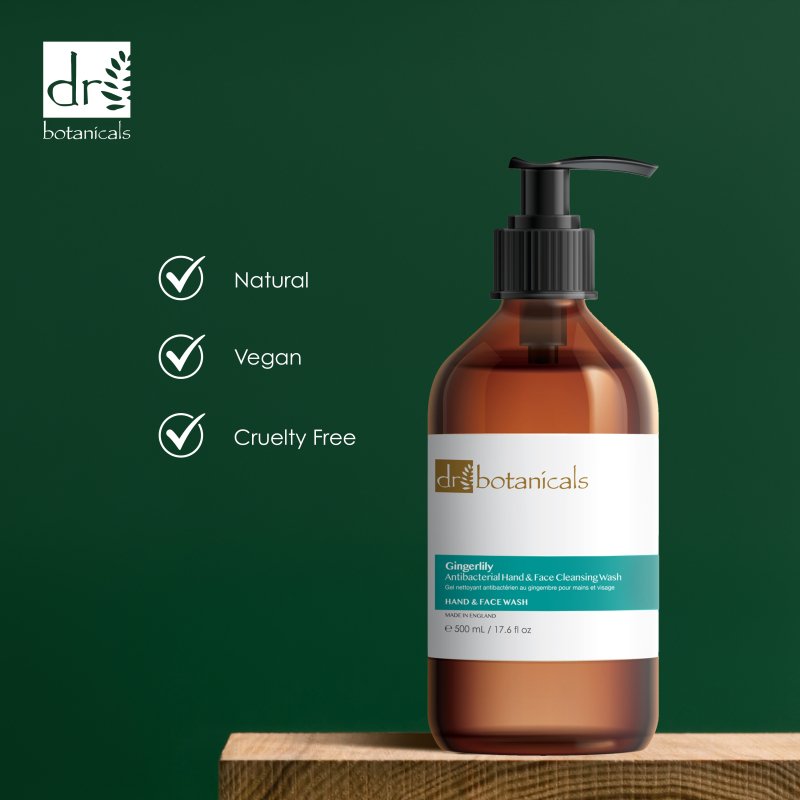 Gingerlily Antibacterial Hand & Face Cleansing Wash 500ml - skinChemists