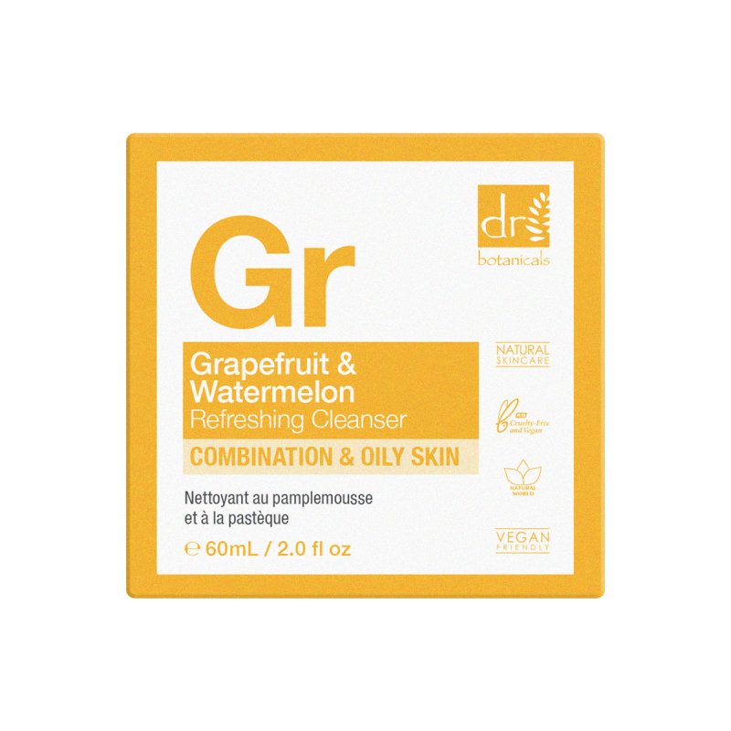 Grapefruit And Watermelon Refreshing Cleanser 60ml - skinChemists