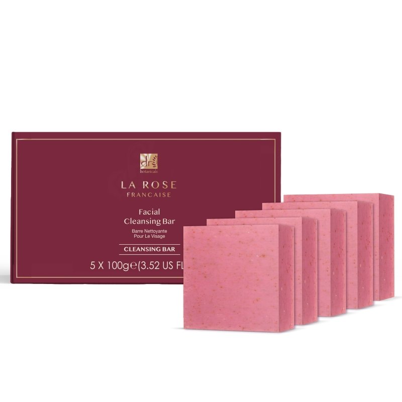 La Rose Française Facial Cleansing Bar (Pack of 5) 100g x 5 - skinChemists